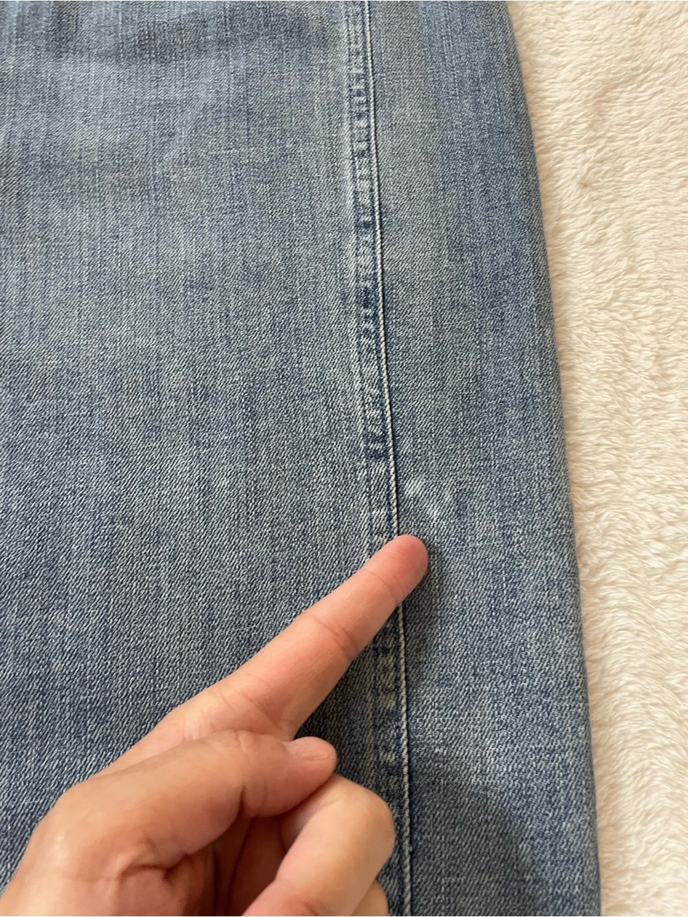 Eileen Fisher Cotton Stretch Denim Lantern Jean Classic Indigo Size XL Comfort - Picture 10 of 10